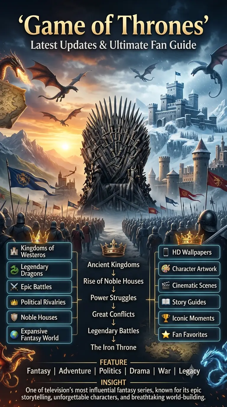 Epic fantasy poster featuring a medieval throne, dragons, castles, noble houses, and cinematic landscapes inspired by a legendary fantasy television series.imagesize:2160x3840 game of thrones nude