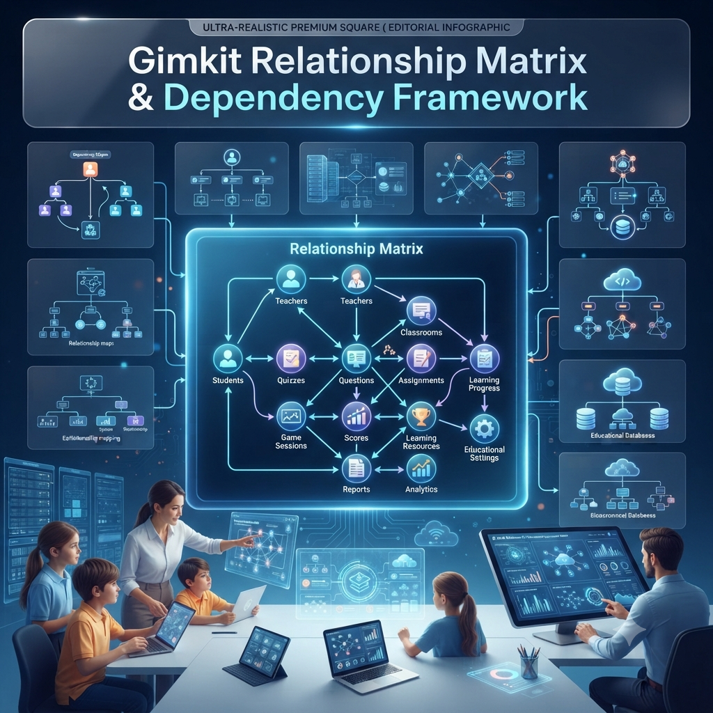 Gimkit Relationship Matrix & Dependency Framework